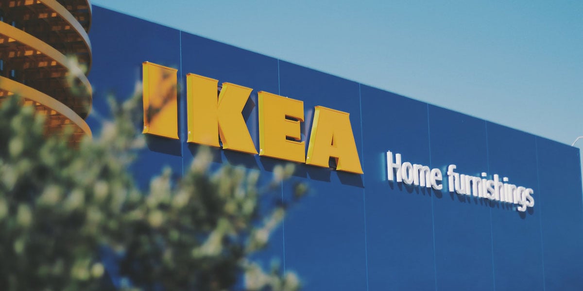 Ikea store sign